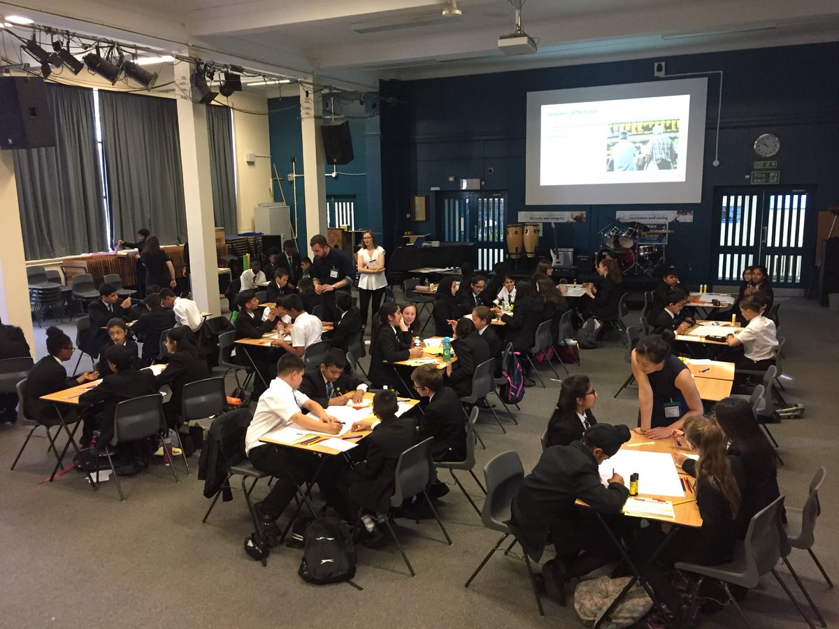 NineScience's tweet photo. year 7 students designing the future - #wecanscience #STEM https://t.co/5a24SkXm1W