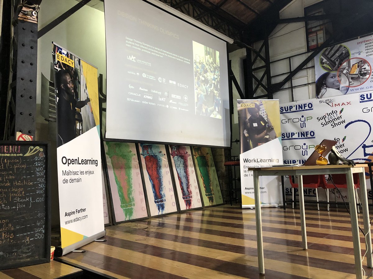 MamadDjigo's tweet photo. We have started our 4th #BootCamp and the #DesignThinkingOlympics #EDACYhq #LAADTOlympics #SupInfo #Kebetu https://t.co/sSEzgSIRNw