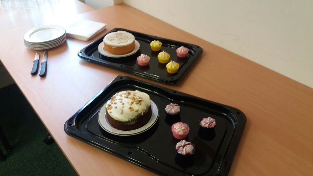 All set for the Practice Managers meeting this morning - hope they like cake! #ProductivePeople #teamwork