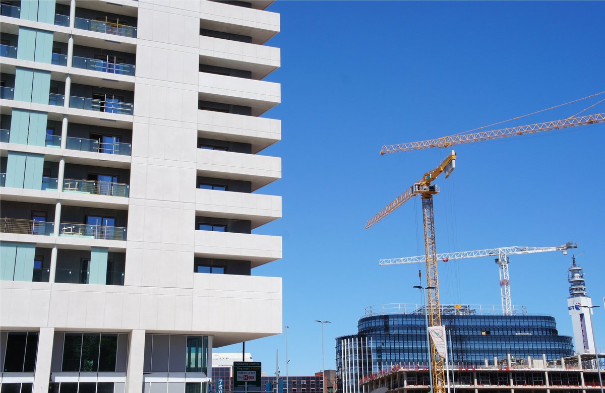bwbconsulting's tweet photo. Latest pics of the Dandara residential towers which are under construction in #Birmingham @gallifordtry @CWrightarch @cassconsult @SaferSphere @RidgeLLP https://t.co/GjQpsjIGHy