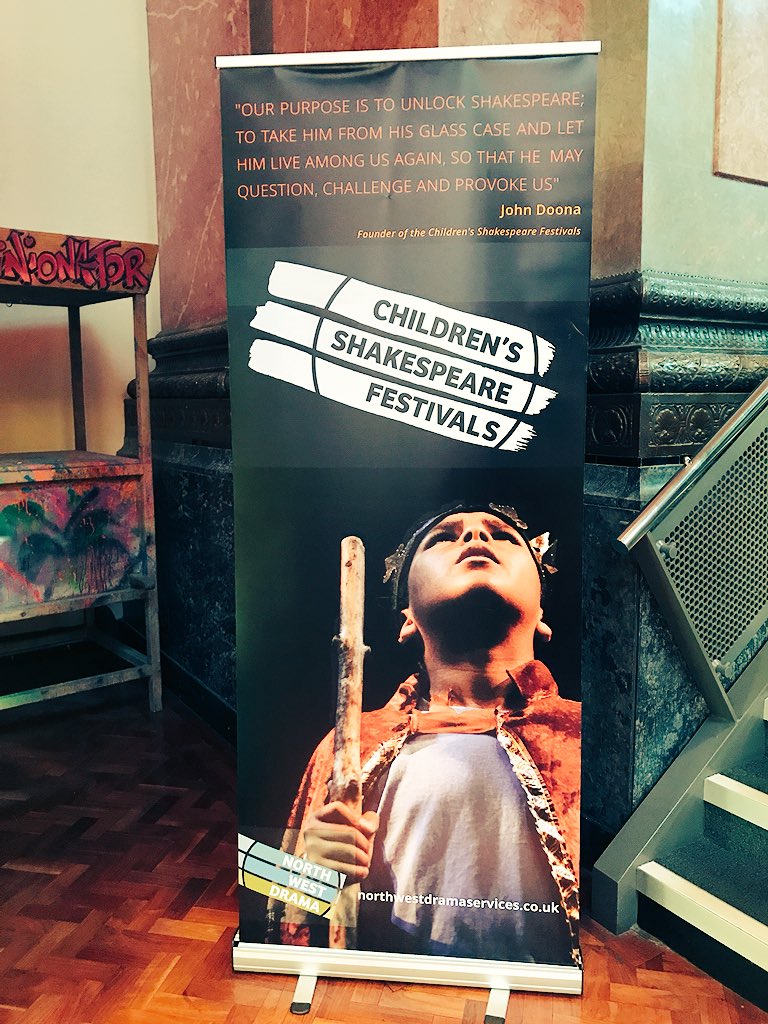 nwdrama's tweet photo. #TheReadinessIsAll as we prepare for our final @rxtheatre #CSFHamlet. Love that @johndoona is always with us in this building #CSF10 https://t.co/K3vTSC6BXL
