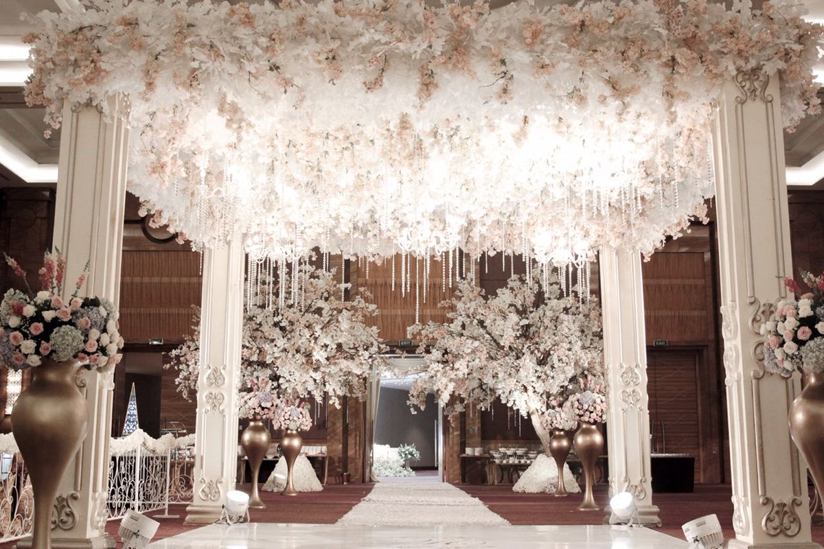 White Pearl Decoration  Wedding Decoration & Lighting in Jakarta