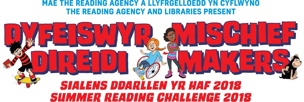 Get ready for Mischief Makers! The Summer Reading Challenge for 2018 is nearly here! Open to all 4-11 year olds, sign up for free at your local library to take part. #SummerReadingChallenge #MischiefMakers #LoveReading <a href="/readingagency/">The Reading Agency</a>