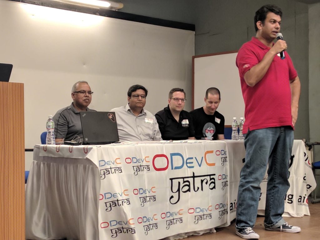hardik7882's tweet image. #odevcyatra #odevc #aioug #aioug #oracleace #exited #withgurus