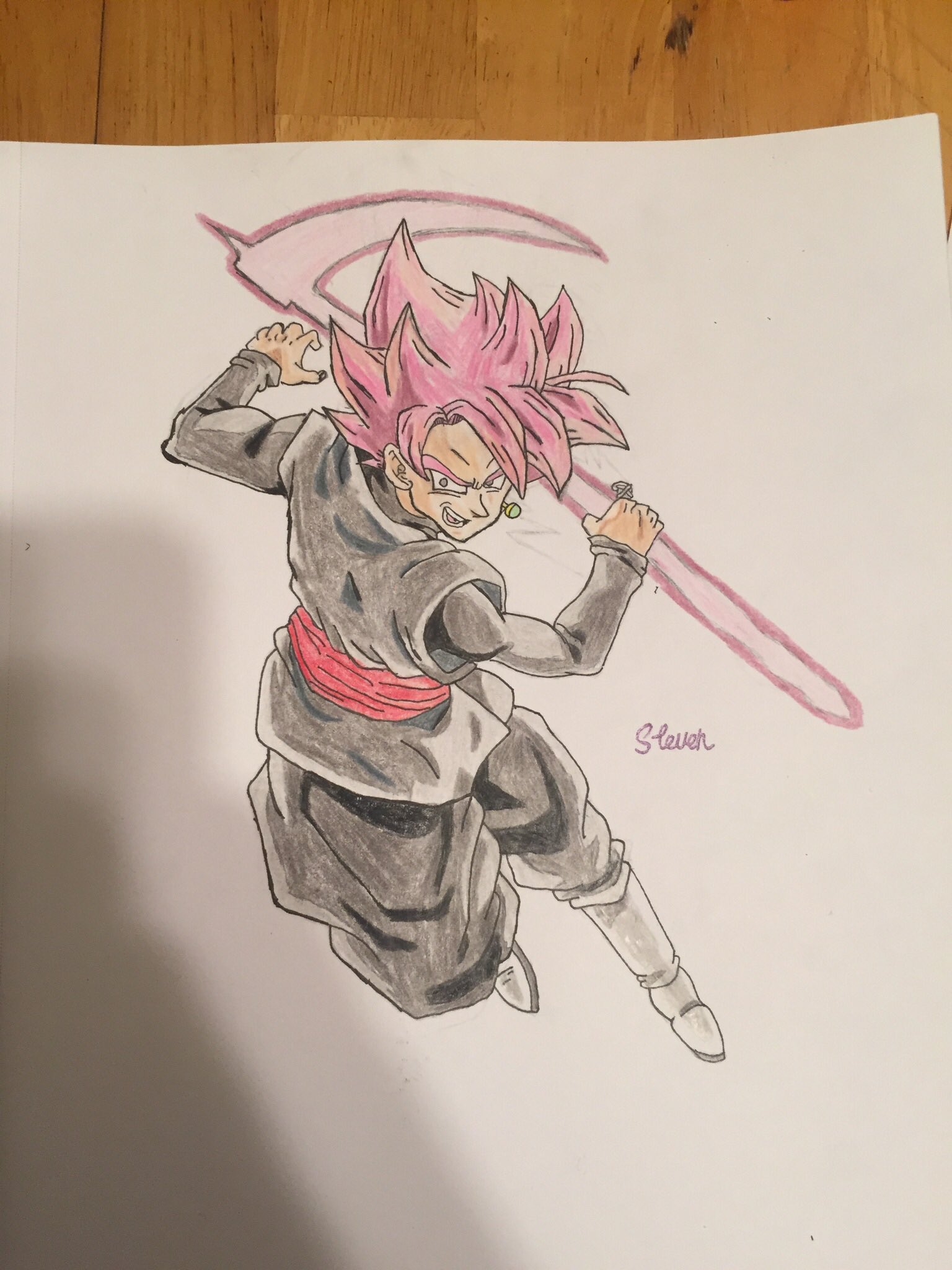 GOKU BLACK DRAWING