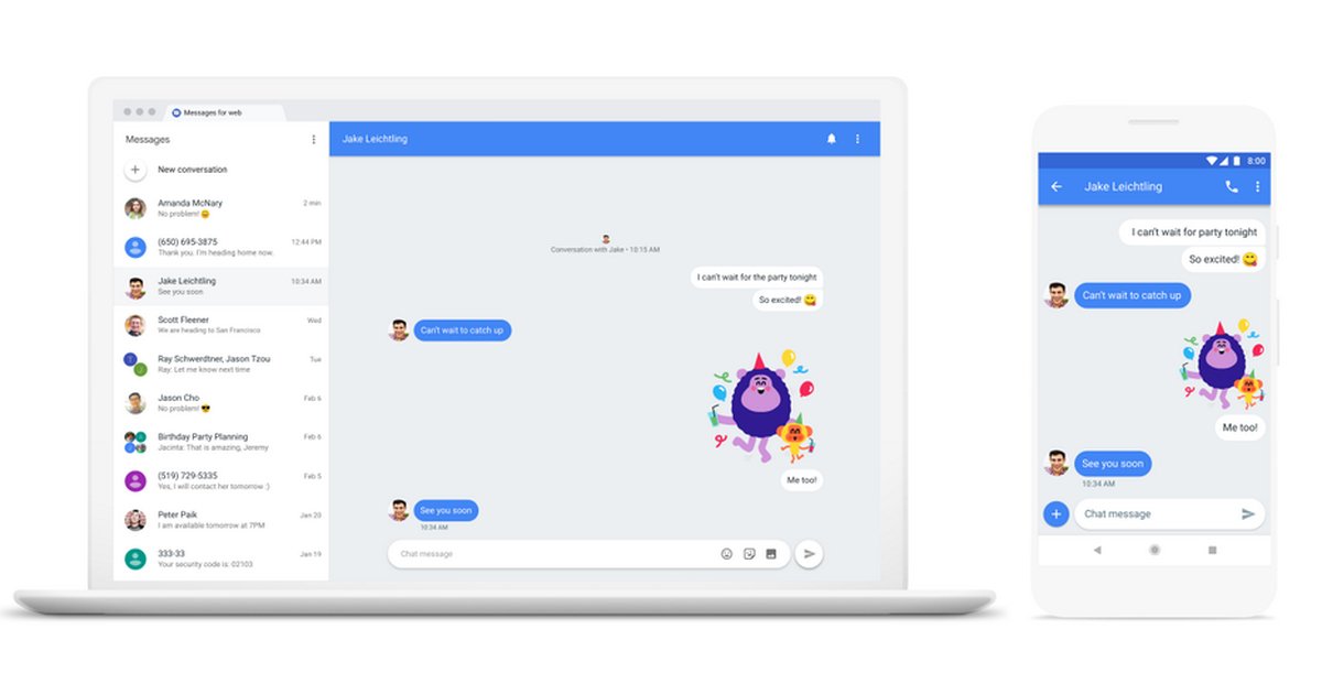 CatsandShepherd's tweet photo. #Google is finally releasing desktop support for the texting service, #androidmessages 
→ Read more here: https://t.co/Hgi3WYj4d4 https://t.co/JrWf6ZPkYD