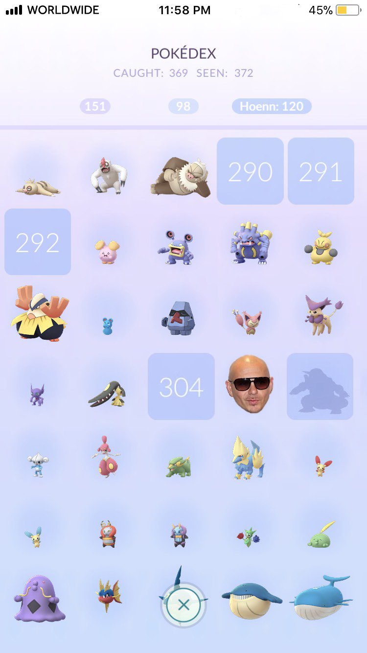 Hoenn Pokédex (Pokémon GO)