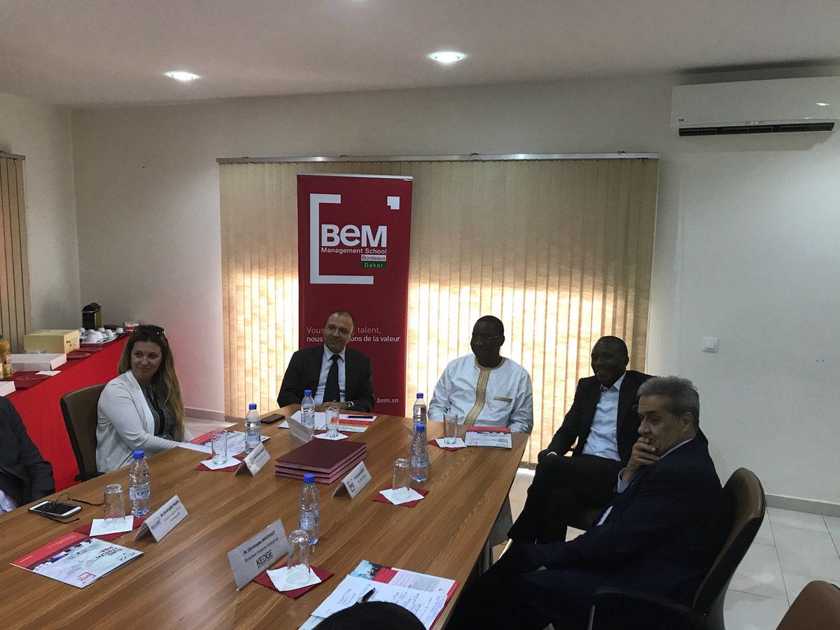 KEDGE Business School, BEM Dakar et BOLLORÉ Transport &amp; Logistics renforcent leur collaboration en signant un partenariat d’envergure internationale urlz.fr/7nBR