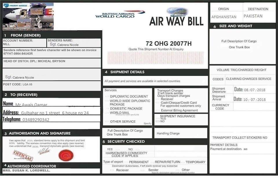 Qadir on Twitter "BRITISH AIRWAYS WORLD CARGO COURIER Complaints https