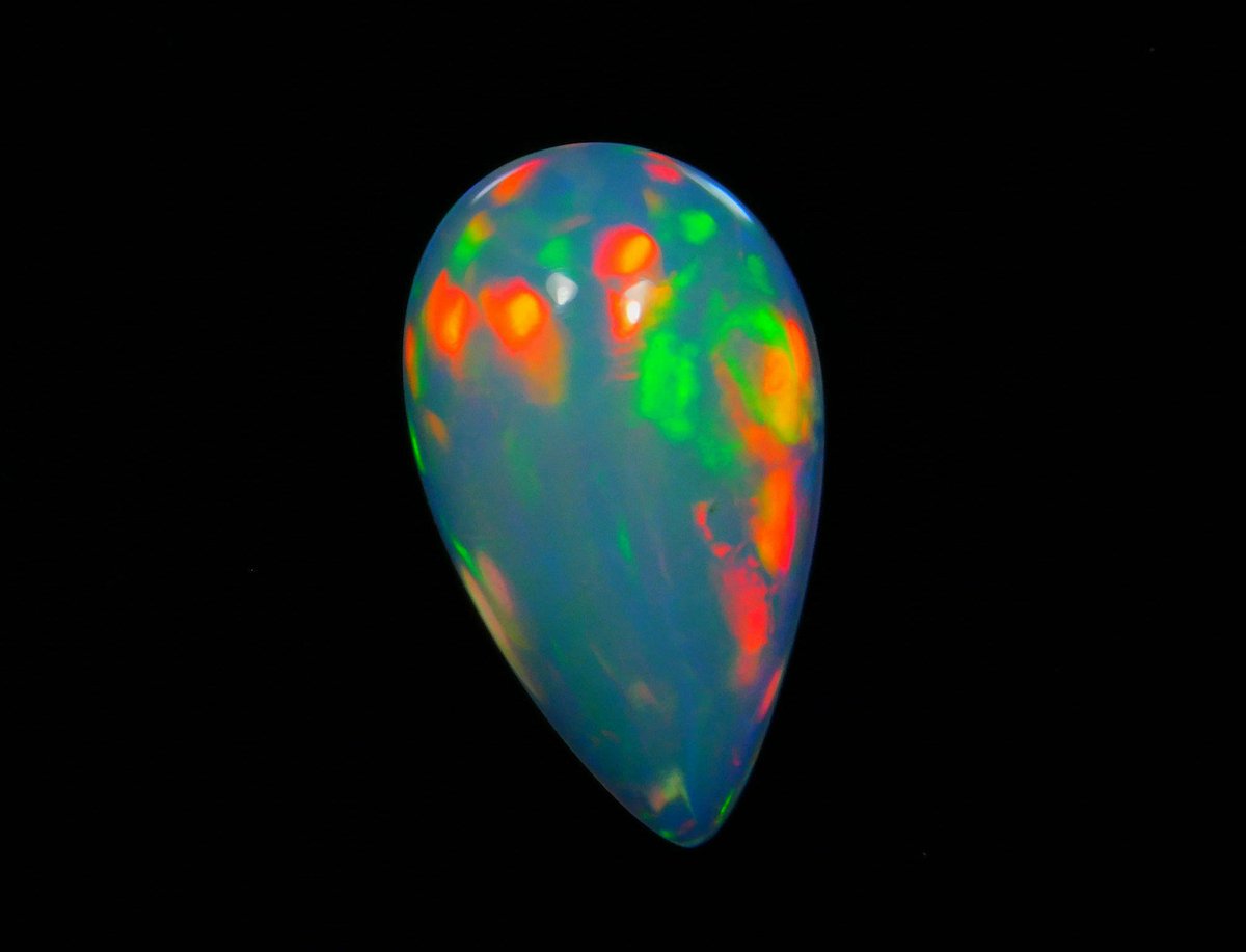 Excited to share the latest addition to my #etsy shop: Stunning Top Quality Full Fire Natural Ethiopian Opal, Polished Cabochons, Welo Fire Opal Mix Fire 12x7x5mm - 1.70 Carats #supplies #white #pear #beading #rainbow #opal #fireopal #yes #ethiopianopal etsy.me/2m4d48Z