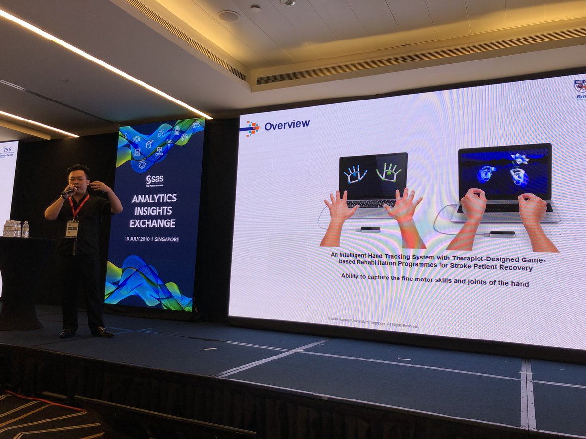 GovInsider's tweet image. So cool! Machine learning, data and AI being used in gamification of stroke rehab systems @tamgreulich #SASAIX #DataAnalytics #Healthcare #Rehab #PatientExperience