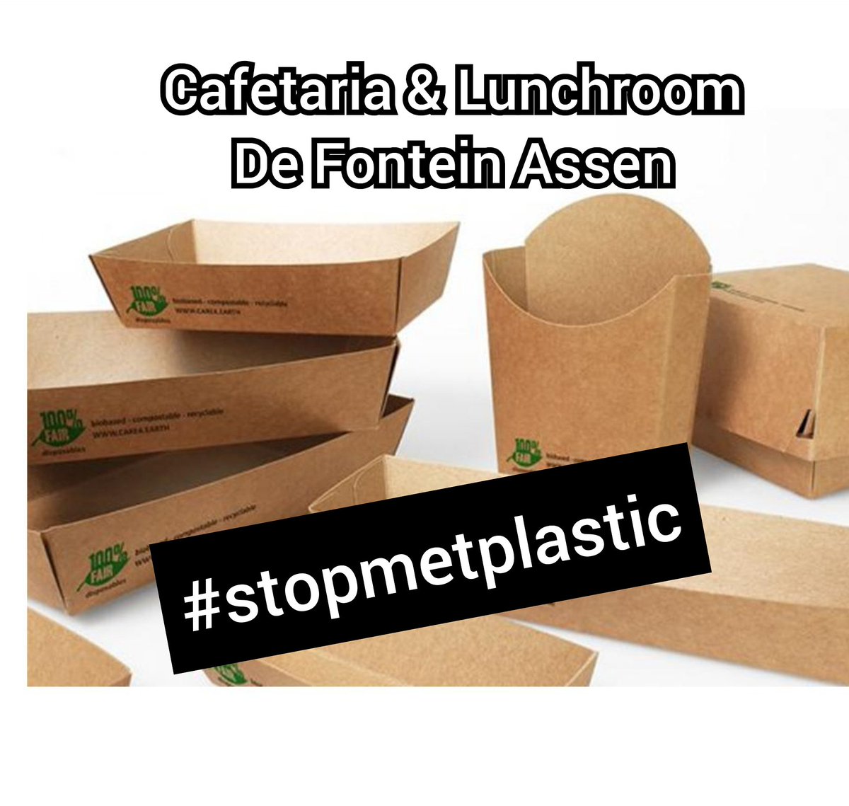 Nieuwe bakjes. Veel enthousiaste reacties!Rietjes van maïszetmeel. #bioplastic #stopmetplastic #duurzamerietjes #recyclebaar #maatschappelijkverantwoordondernemen #FSC #compostable #plasticsoup #samenvoorbetermilieu  #neemeigentasmee #togetherforabetterworld #plasticfreejuly