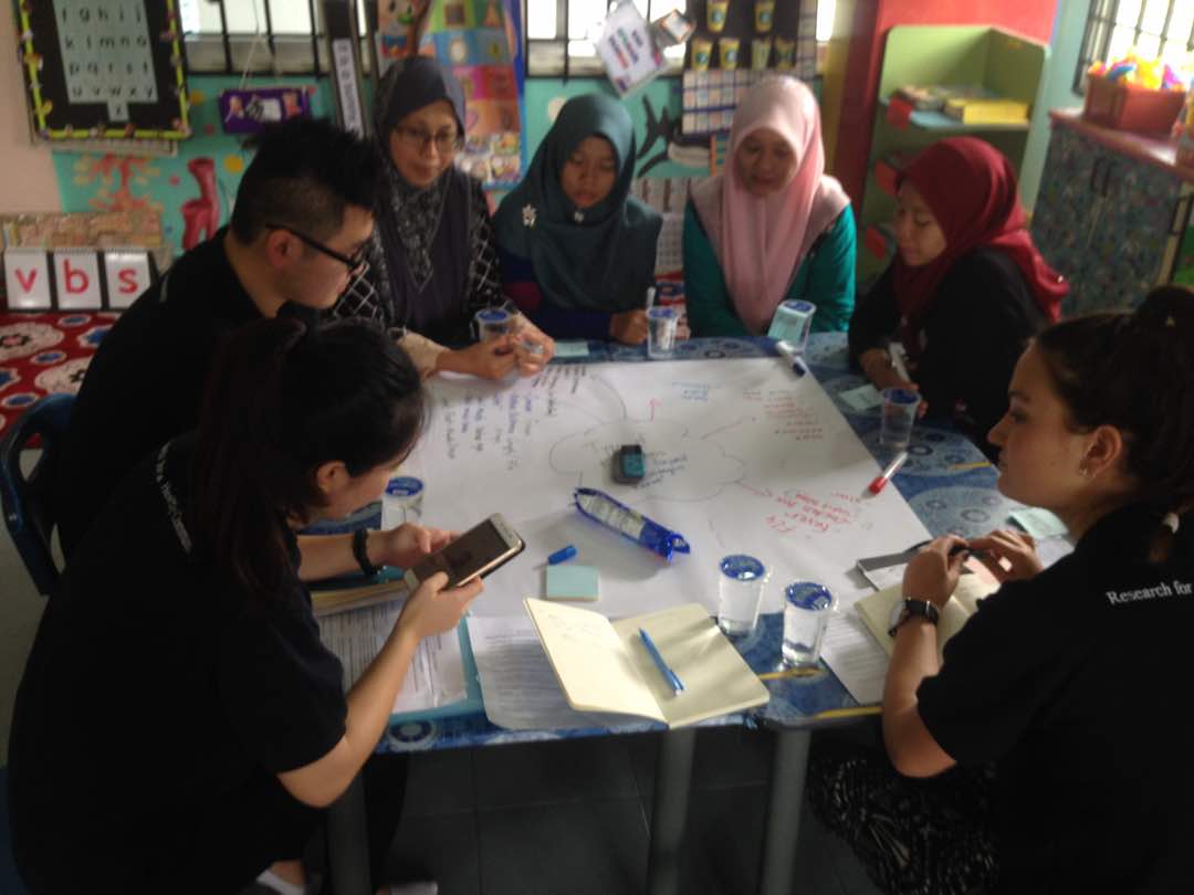 SEACOasia's tweet photo. SEACO team are on the field with the Monash University Australia student brainstorming on the topics of #FGD2018 with the community of Segamat. https://t.co/4IeprtvaMT