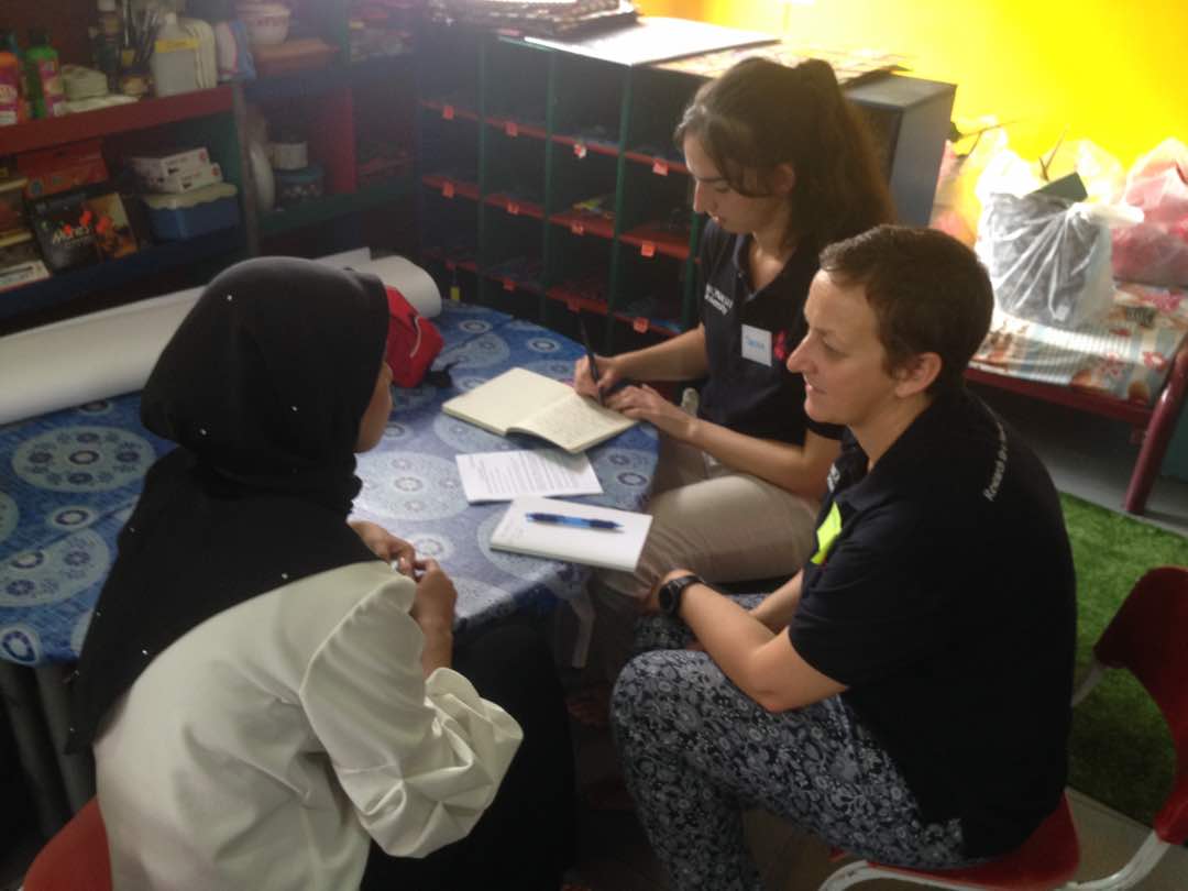 SEACOasia's tweet photo. SEACO team are on the field with the Monash University Australia student brainstorming on the topics of #FGD2018 with the community of Segamat. https://t.co/4IeprtvaMT