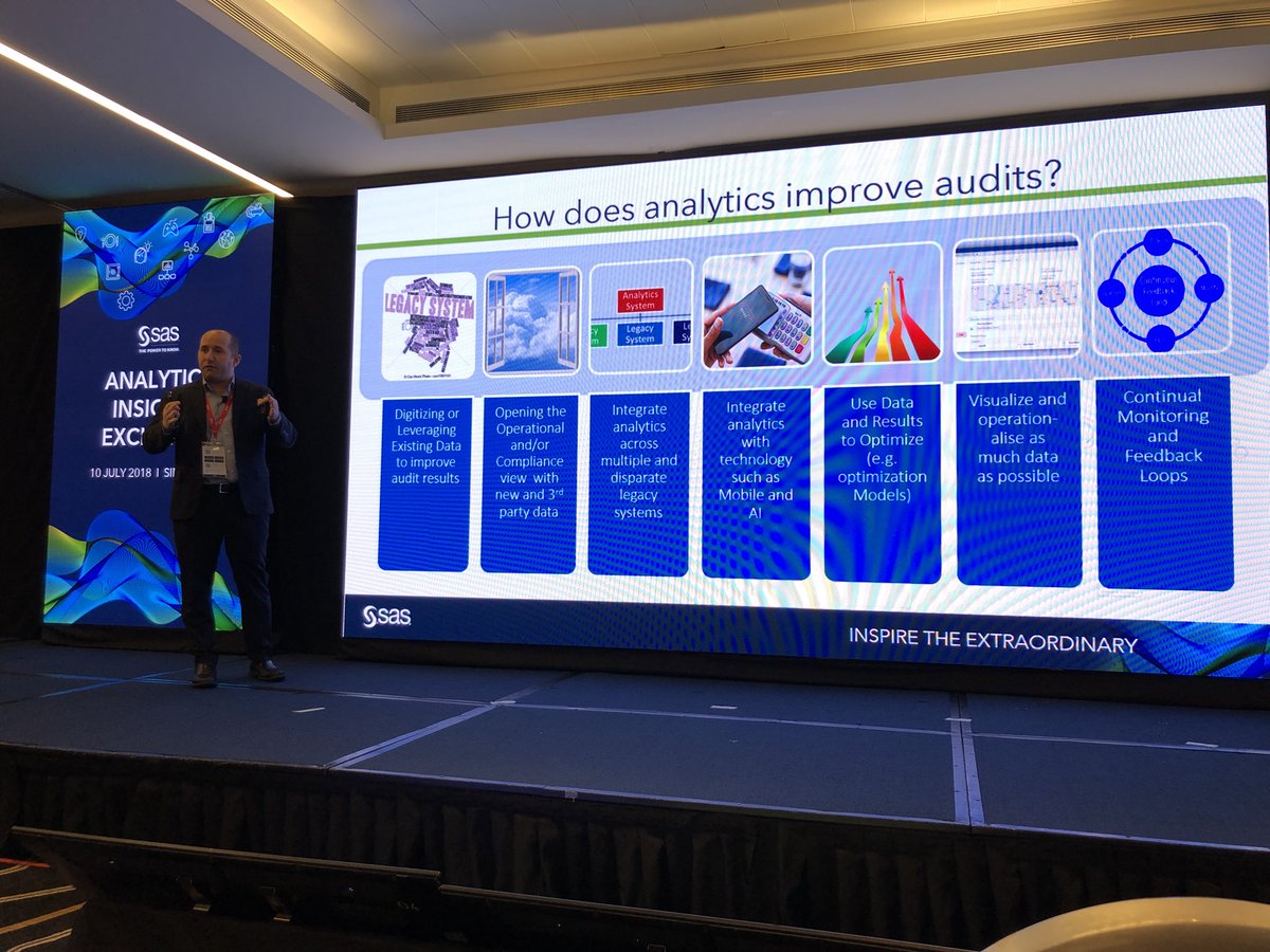 GovInsider's tweet image. Data in audits to make them faster and easier to conduct, according to @SASsoftware’s Joseph Musolino #SASAIX #Data #Analytics #Audit #DigitalGov
