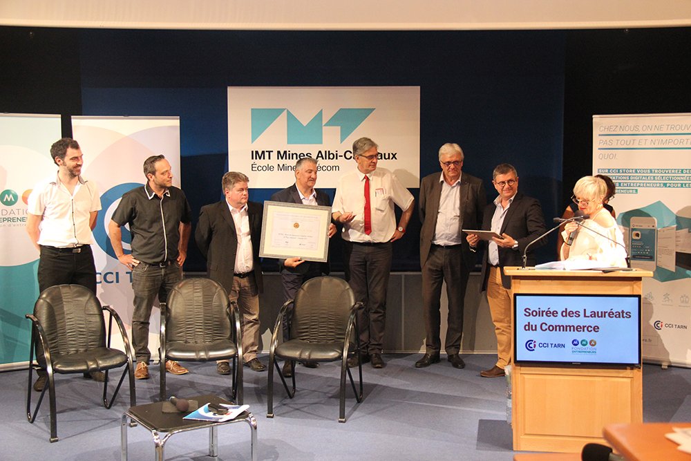 CCI_du_Tarn's tweet photo. Retour en images sur la soirée des lauréats du commerce 2018, qui c'est déroulé hier soir à l'Ecole des Mines d'Albi. Encore une fois félicitations à tous les lauréats ! #soireecommerce2018 #commerce #prix @MMA_initiatives https://t.co/RehO1iWc3D