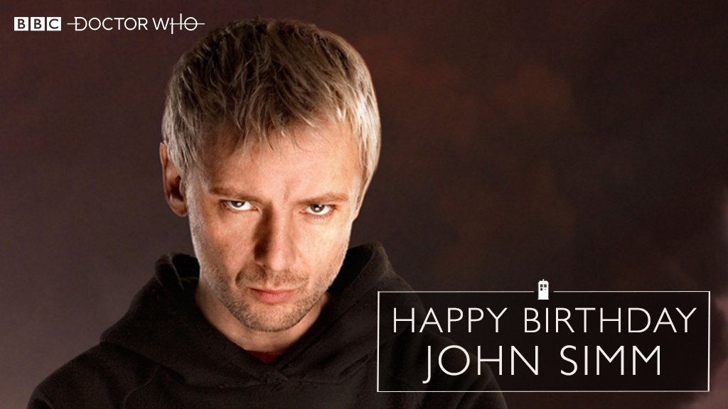 Happy birthday, John Simm! #DoctorWho