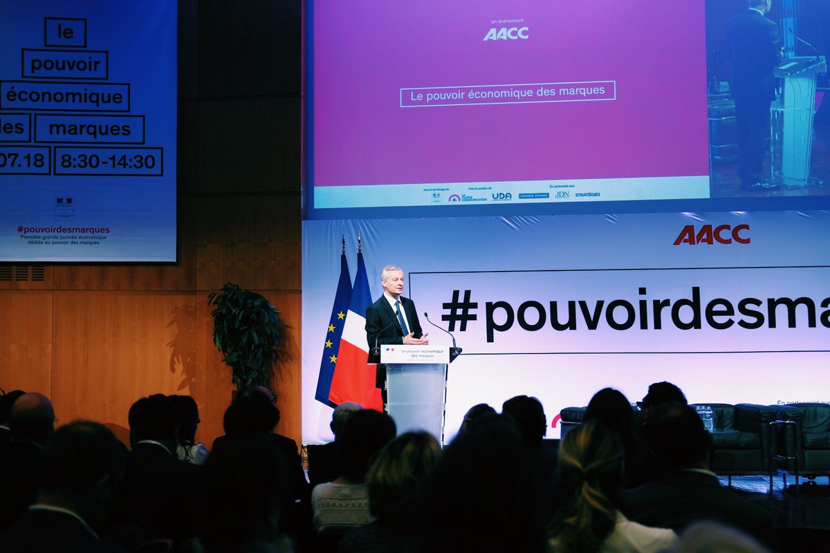 La communication n’est pas une option mais une nécessité pour la survie des entreprises, grandes comme petites : un puissant levier économique !

Merci à l’<a href="/AACClive/">AACC Live</a> de son invitation pour échanger sur le #pouvoirdesmarques et le lien entre entreprise, marque et produit !