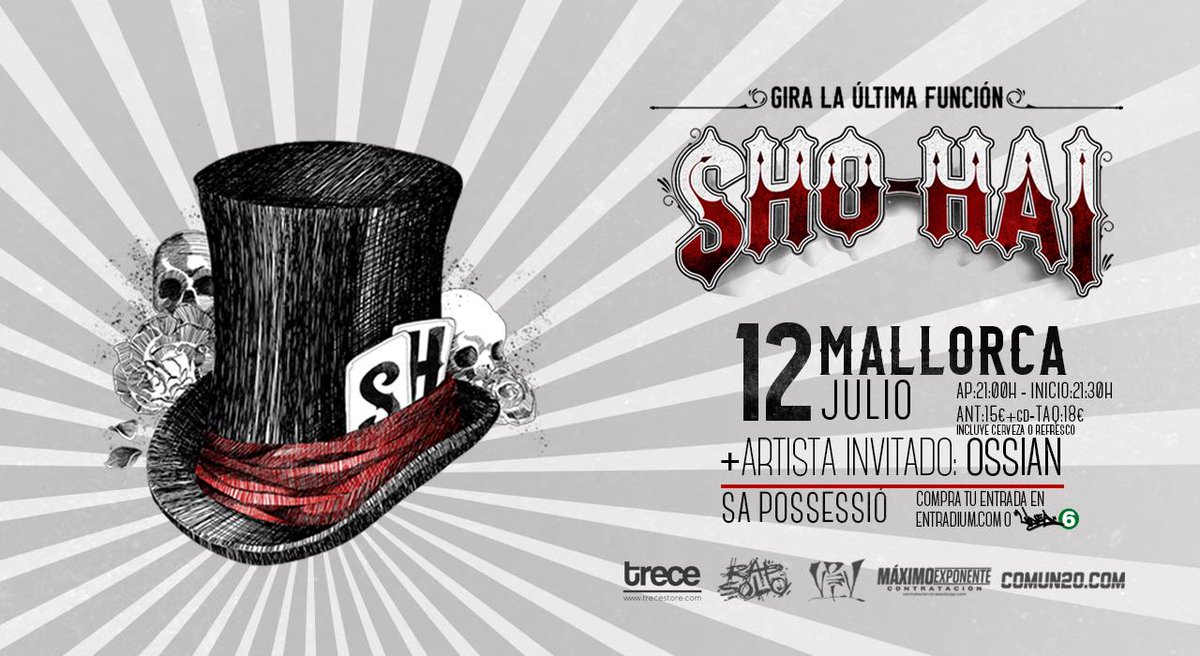 Sapossessio's tweet photo. Dijous 12 a partir de les 21
SHO-HAI, el MC Saragossà i membre de "Violadores del Verso" en concert presentant el seu nou disc 'L'Última Funció'. https://t.co/65BqluerlL