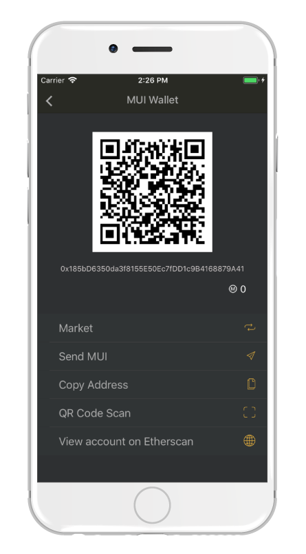 MUIcommunity's tweet image. ICYMI: Secure your #MUIToken and #ETH in the #SovereignWallet mobile wallet.
