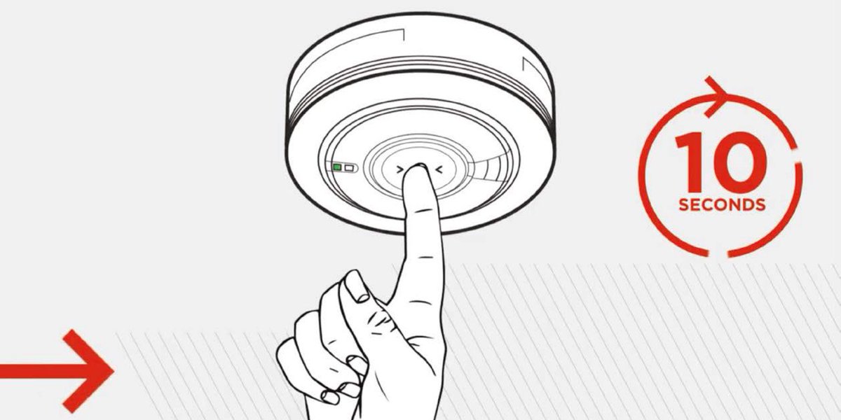 Don't forget your weekly alarm test #testittuesday #smokealarms #smokedectectors #firealarms #coalarms #3000series