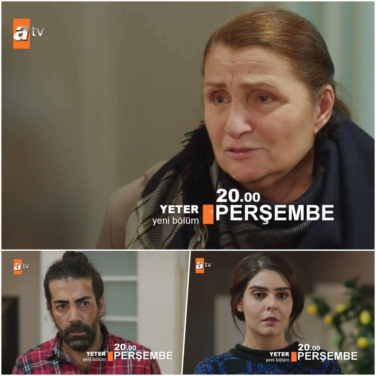 Gözlerindeki yaşa kurban olurum ben annem.😘😘
#Yeterdizisi #tbt #zahideanne 
Özledik ekranlara kitlenmeyi Usdat. 
Yeri gelip. Seninle ağlamayı yeri gelip tebessumlerine ortak olmayı. Selam ve sevgilerimle.💜💚❤🎁😘😘😘
💚Baş tacım melek annem💜