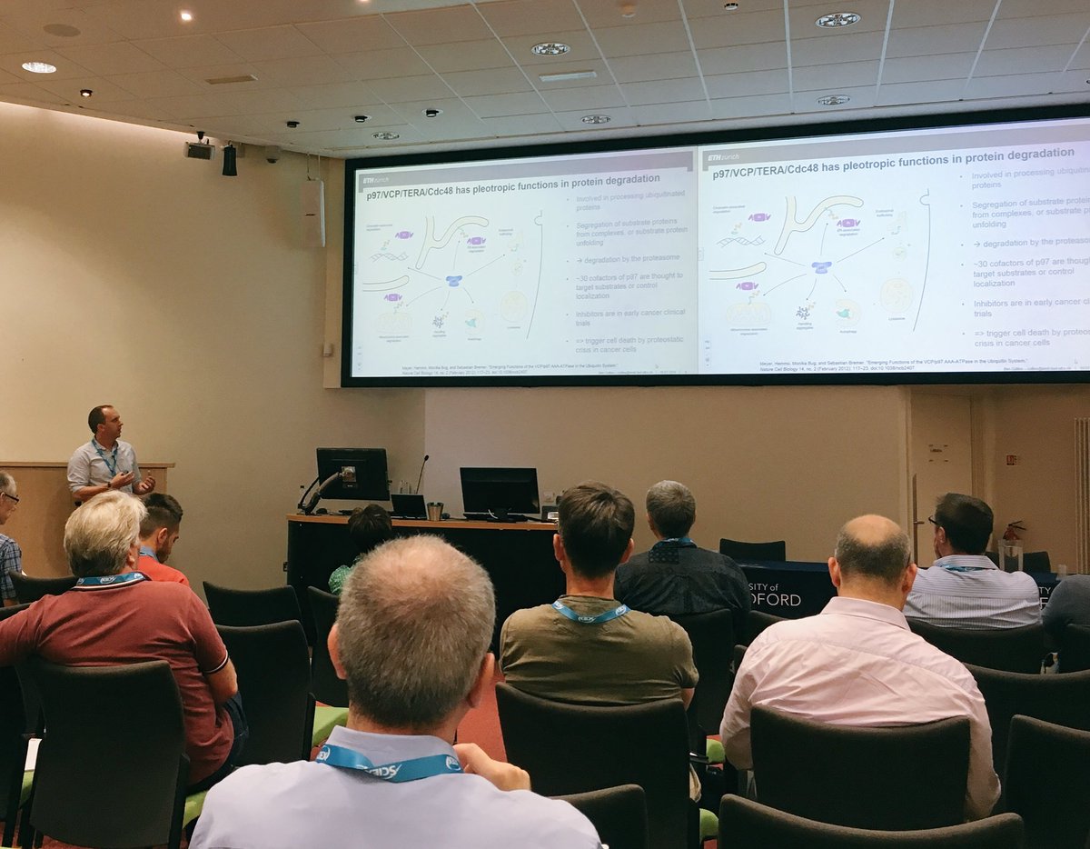 Day 2 of the #bspr2018 conference. Our third keynote comes from Ben Collins, ETH Zurich, on the insights into integrated stress response and host-pathogen biology #spatialproteomics #interactomics