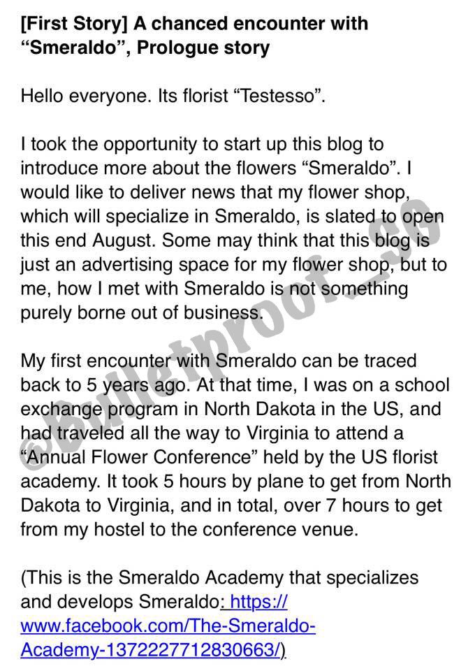 Bulletproof_SG's tweet photo. [TRANS][First Story] A chanced encounter with “Smeraldo”, Prologue story 

#방탄소년단 #BTS @BTS_twt 

https://t.co/JrKT8Ajevz https://t.co/NjBtqO9ZZW