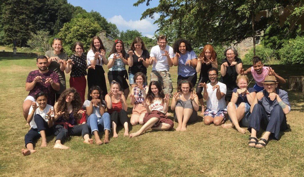 roundaboutdrama's tweet photo. Here are the amazing #dramatherapy @CSSDLondon students &amp; lecturers, including those completing @thewolfrun in September to raise funds for @roundaboutdrama. Please support the 'The Wo(+men) that run with the Wolves' #wolfpackdmt Thank you https://t.co/eTfJKBOKhQ https://t.co/VHU07Xiszs