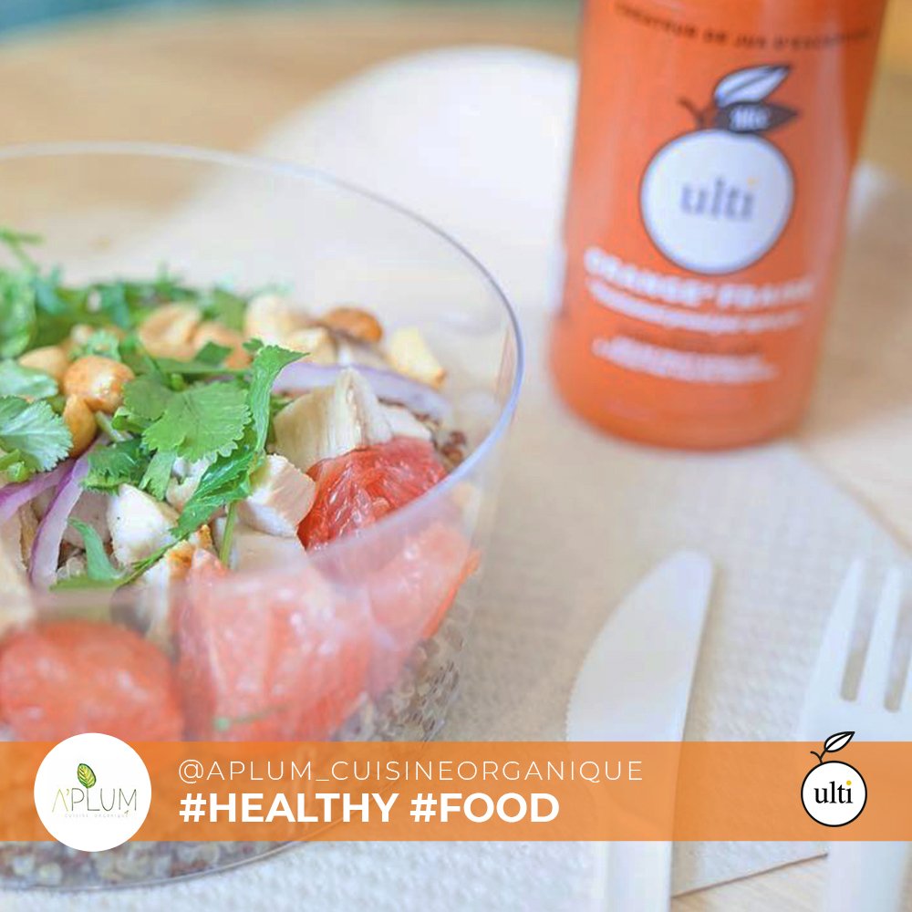 Ta pause #Healthy, jamais sans ton #Ulti ! Merci pour la photo! #Summer #Fresh #Tasty #MadeInFrance