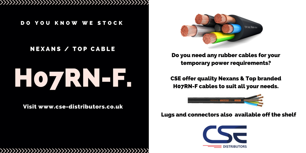 csedistributors's tweet photo. Do you need any rubber cables for your temporary power requirements? CSE offer quality #Nexans and Top Branded #HO7RNF #Cables to suit all your needs. Visit https://t.co/UGURKzzI6S or contact us on 01628 529448 for your requirements. https://t.co/iNYkB82ngl