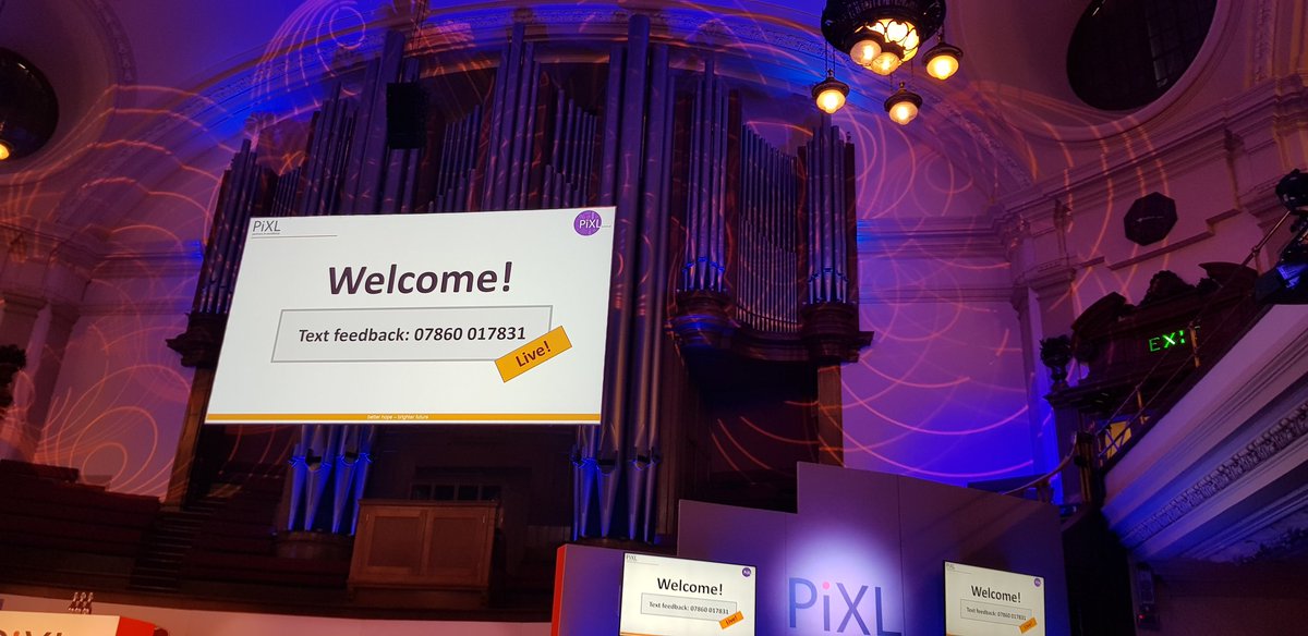 Ready to be inspired! @pixlscience #pixlscience #scienceconference