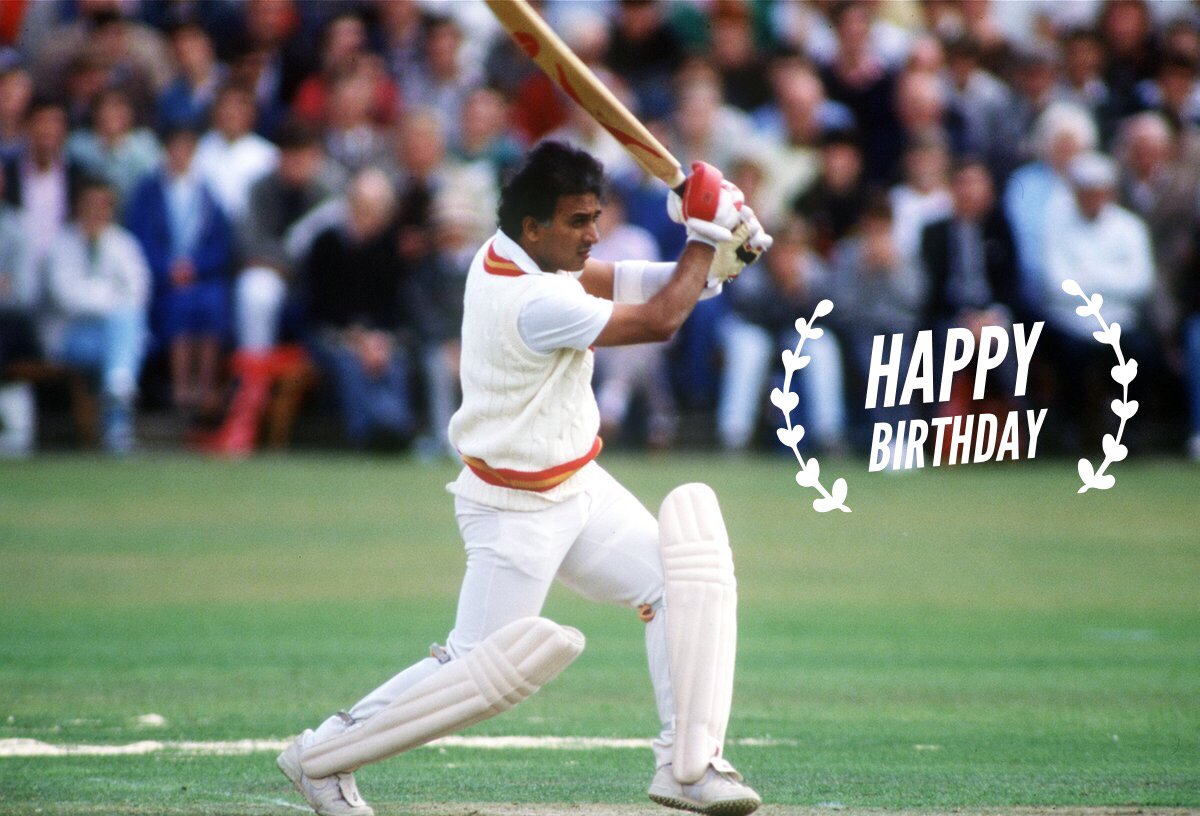 Happy Birthday Sunil Gavaskar  ICC 