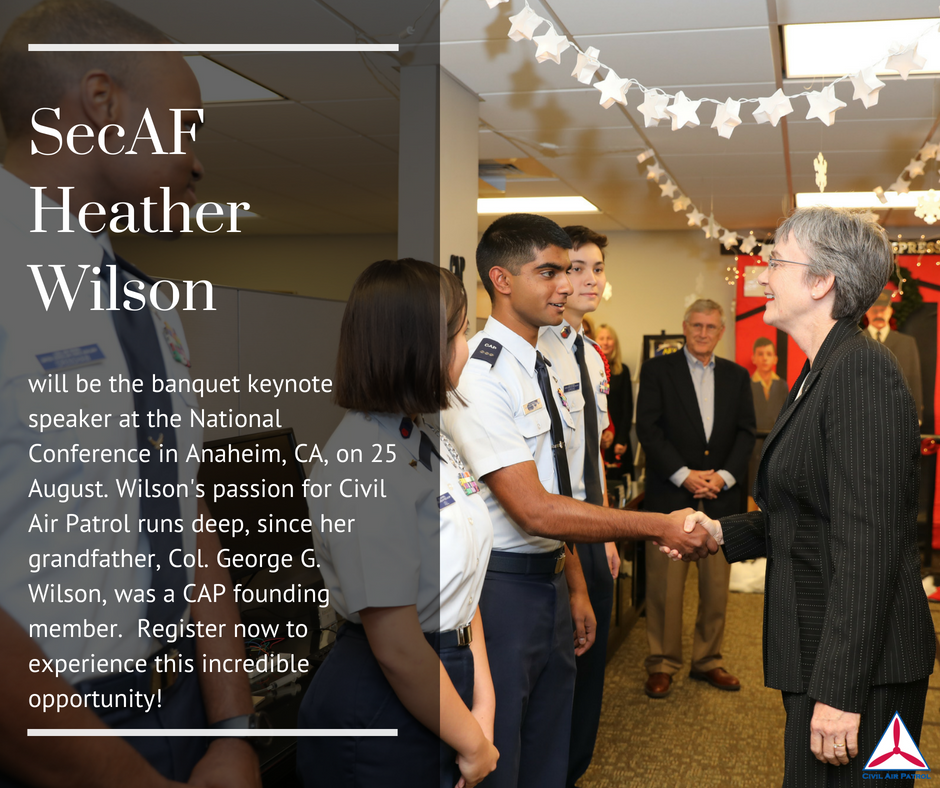 CivilAirPatrol's tweet photo. Make your plans now to attend! #CAPNationalConference2018 https://t.co/pGnQCneDJN