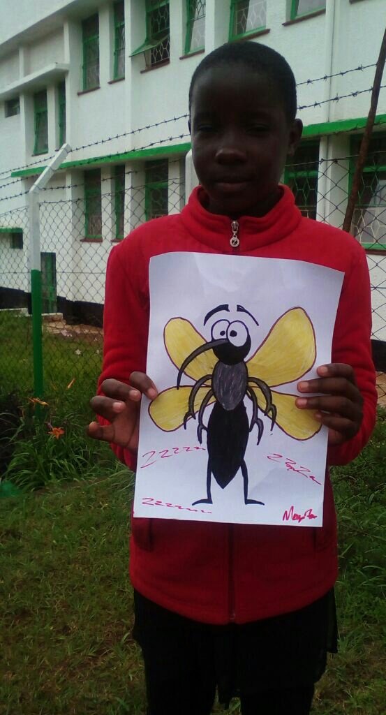 Kenya_DFC's tweet photo. "Mosquito"," Mosquito","Mosquito", 
#kidsOnMission https://t.co/P3n1f3eaf5