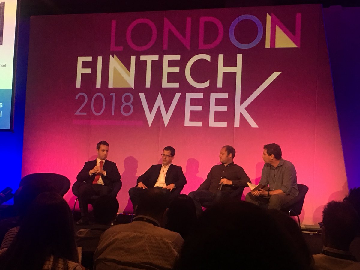 Vega Protocol (@vegaprotocol) on Twitter photo Great discussion at #FinTechWeek London: How fintech orgs and industry bodies can collaborate to solve identified problems in legacy financial systems. With Vega Protocol's <a href="/barnabee/">barney</a>, Boaz Yaari of <a href="/sharegain/">Sharegain</a> and
<a href="/CPMcGonagle/">Ciarán McGonagle</a> from <a href="/ISDA/">ISDA</a>, moderated by <a href="/ShaulDavidUK/">Shaul David</a>, <a href="/Meta_Finance/">META Finance</a> Great discussion at #FinTechWeek London: How fintech orgs and industry bodies can collaborate to solve identified problems in legacy financial systems. With Vega Protocol's <a href="/barnabee/">barney</a>, Boaz Yaari of <a href="/sharegain/">Sharegain</a> and
<a href="/CPMcGonagle/">Ciarán McGonagle</a> from <a href="/ISDA/">ISDA</a>, moderated by <a href="/ShaulDavidUK/">Shaul David</a>, <a href="/Meta_Finance/">META Finance</a>