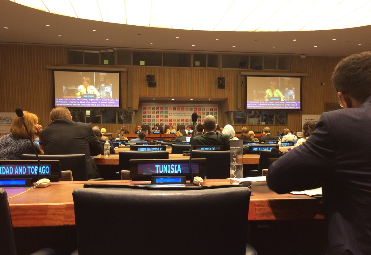 icomosSDG2030's tweet photo. #UN #HLPF2018 to review the #SDGs continues on 2nd day, with reps of @UNCTAD, @UNFPA talking on building #resilience of societieis. Key issues include the potential of #youth, #gender-based violence and health, #disaster response, imp. of #data.. #thinkholistically #sustdev https://t.co/H1d5TwOpmx