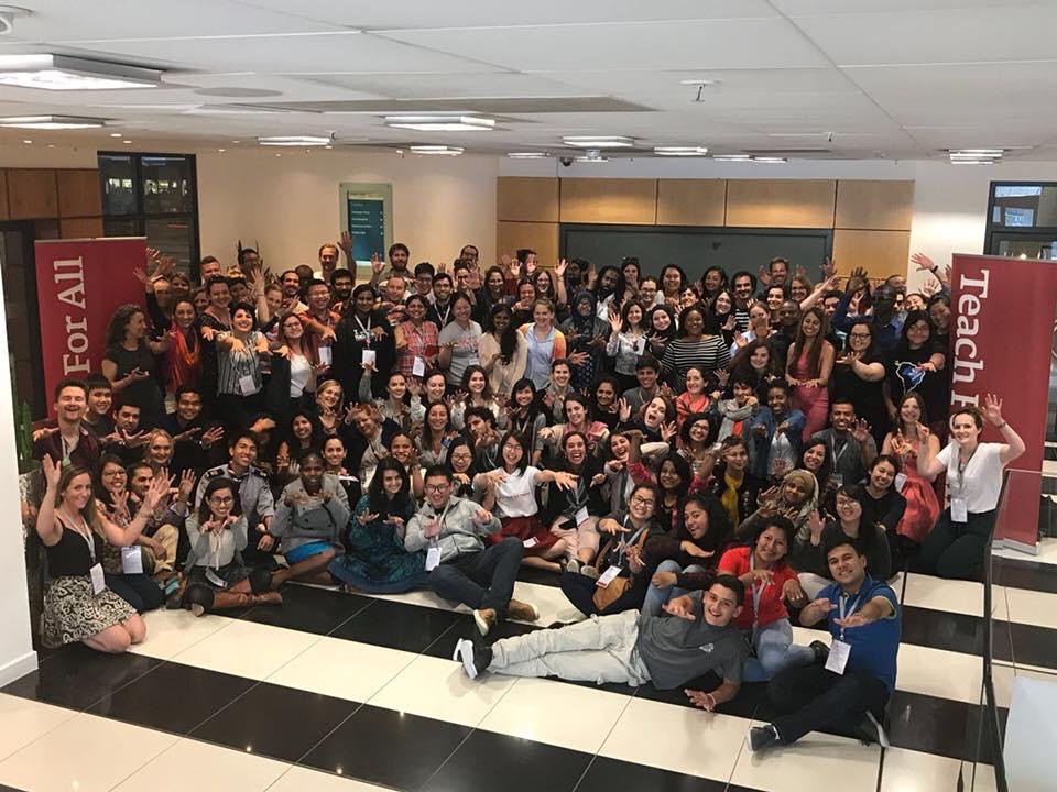 TeachFirstDE's tweet photo. Schülerin Dewina war beim 1. #SLAC2018 von @TeachForAll dabei - u. brachte "die Entschlossenheit, die Welt zu verändern" mit. Ihre Einblicke: https://t.co/0ayAULpwnH
#bildung #teilhabe #partizipation #teachforall #SLAC #GTS2018 #gts #makeachange #education #globalmovement https://t.co/xnvY8qvwar