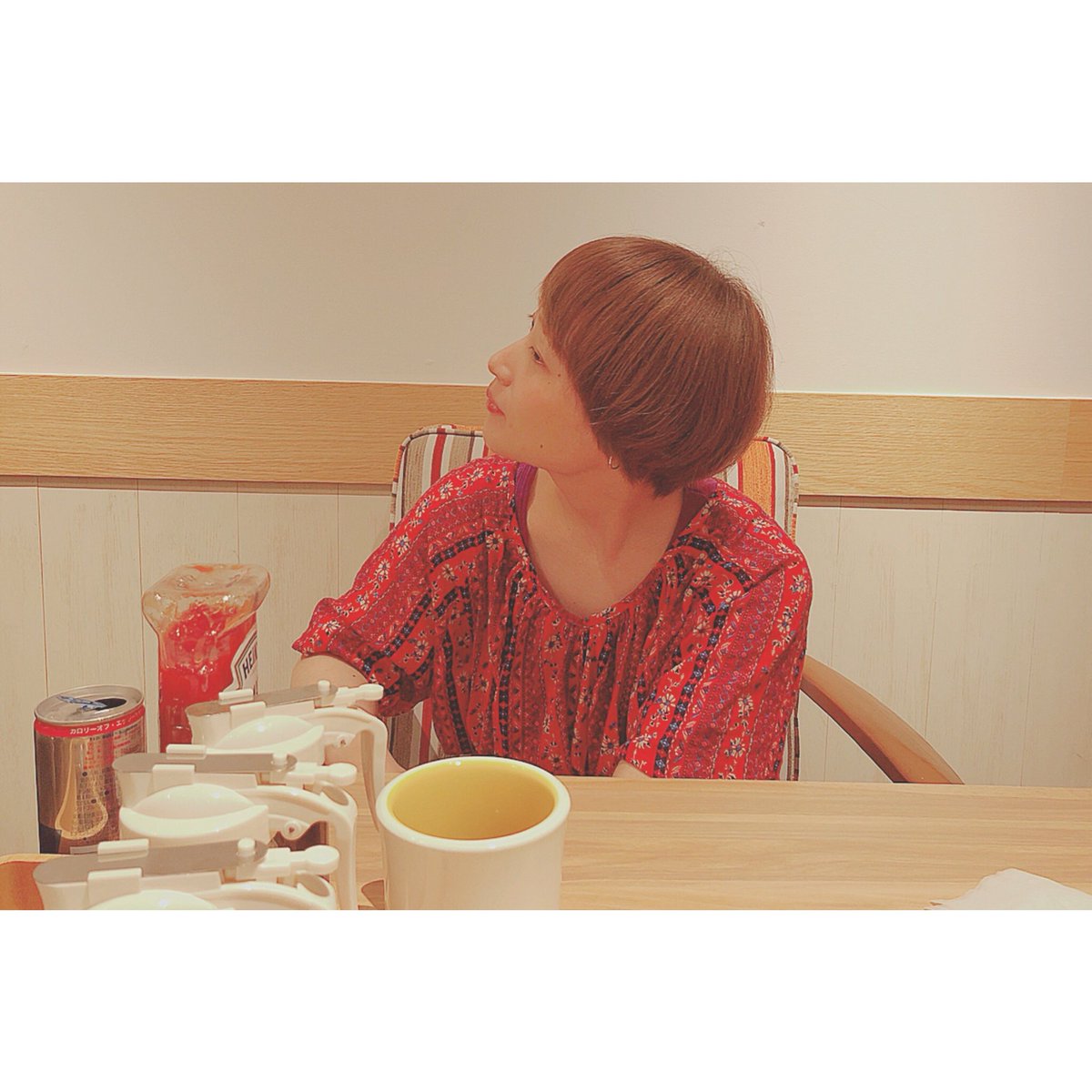 ayataka2207's tweet photo. 段々短くなるわたしの髪 🍄🍄 https://t.co/2nMCSrykxJ