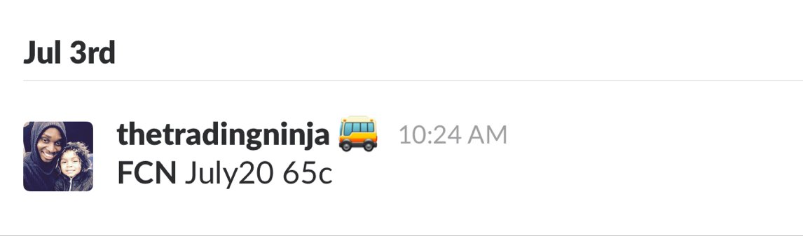 TheTradingNinja's tweet photo. $FCN 🚀🥑🥑 another #highprob play BEASTING today our July 20 65c +2.5 ITM we got in .35-.50 now 2.30 x 2.70 https://t.co/Xcup9gBRKz