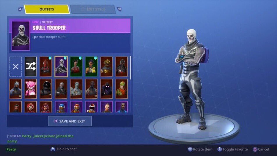 flqzzkw's tweet photo. π₯ Stacked SKULL TROOPER ACCOUNT! OG Skins and also comes with SYTHE/REAPER PICKAXE! π±
$40 PSN Code or TRADE
DM me... ππ #Fortnite #Sythe #SkullTrooper #Account #Trade #CheapAccount #ReaperPickaxe https://t.co/PgvvUdtAkH