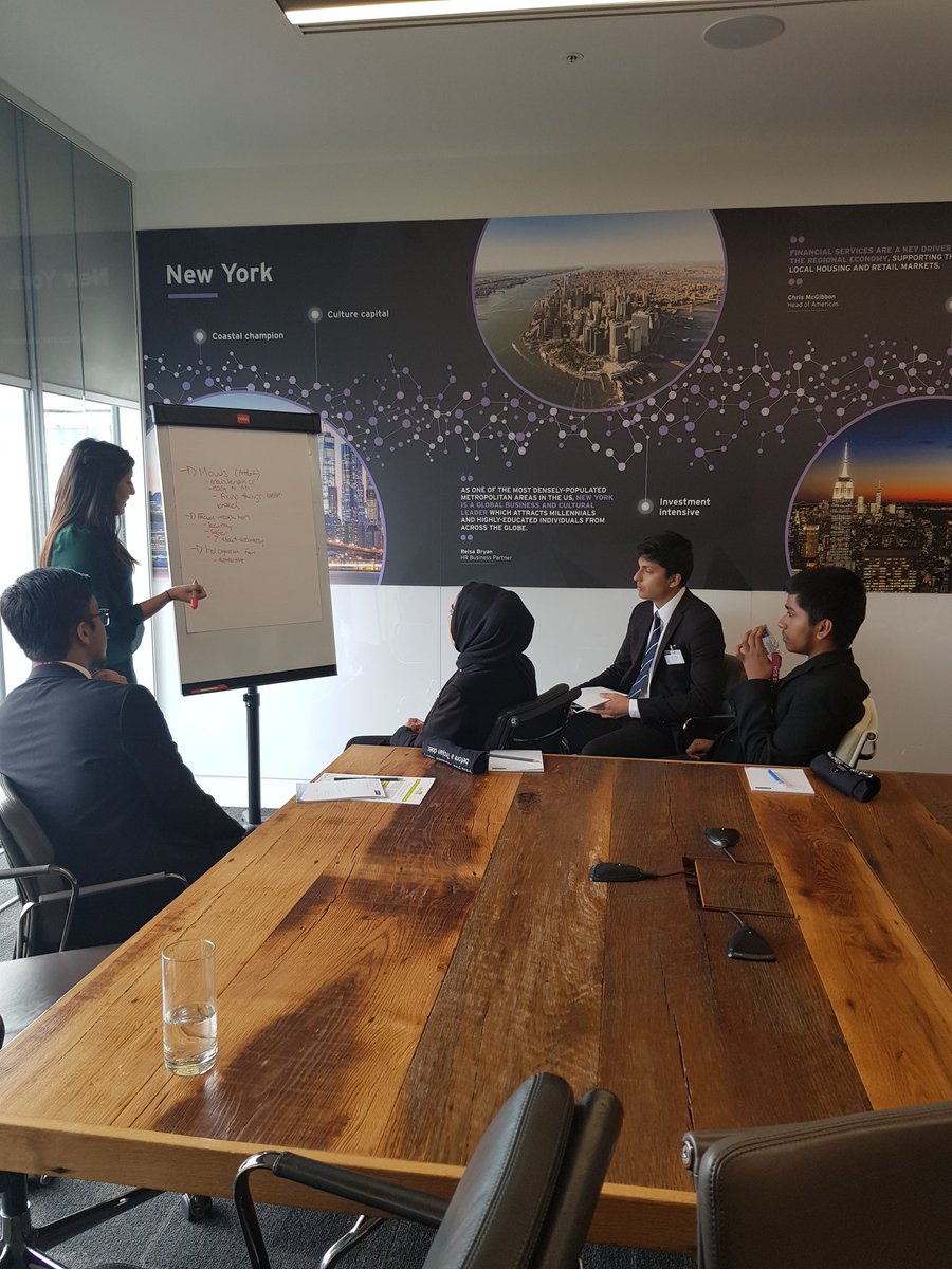MsPippard's tweet photo. @ncs6th students exploring the future of technology and pitching tech ideas for new London real estate. Thank you @Ourelba and @THRealEstate14 for a fantastic day! https://t.co/Q00qcITmsN