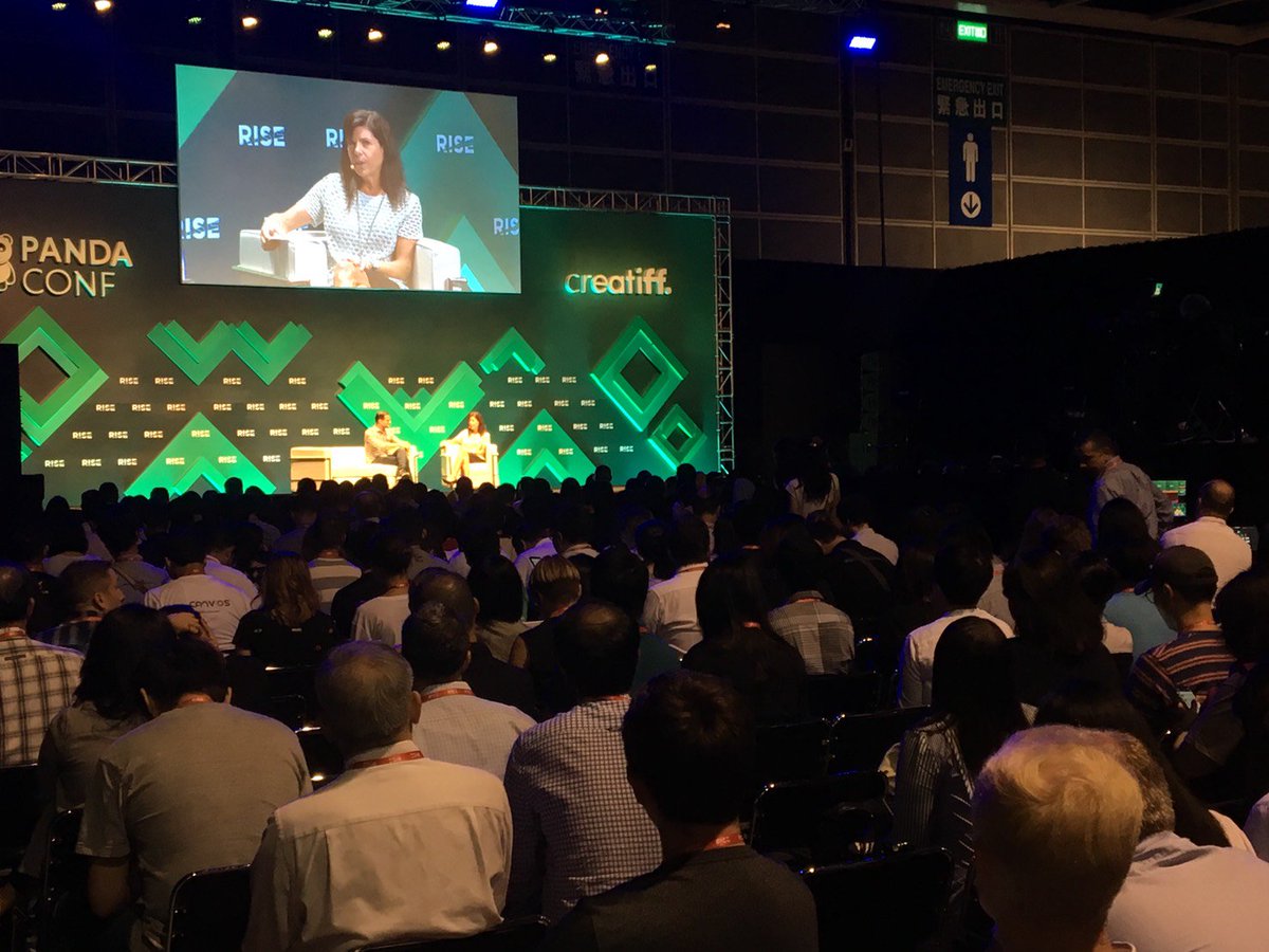 criteo's tweet photo. From her fireside chat with Coupang’s Kartick Narayan exploring the impact that AI is and will have on shopping to discussing how it will transform the future of advertising with @RGA’s @flytip, Criteo COO @MSpilman was all about AI at #RISEconf https://t.co/IlgmAlaYgo