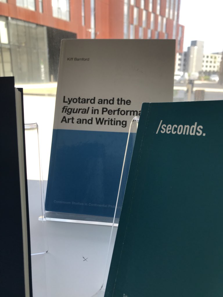 Publications from staff @LeedsSchoolAAD on display at Research Station Broadcasting Place <a href="/leedsbeckett/">Leeds Beckett</a> #art #design #architecture #leeds #LARC