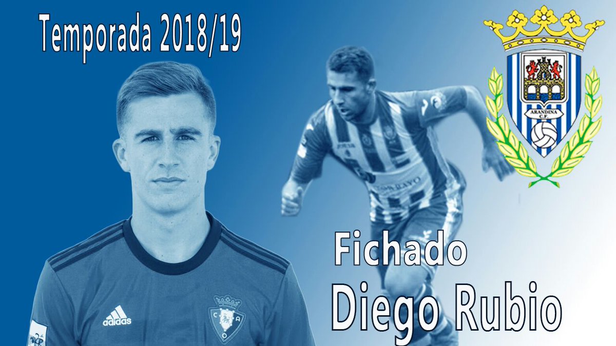 ArandinaCF's tweet photo. La @ArandinaCF hace oficial el fichaje de Diego Rubio.
Diego Rubio es defensa central, tiene 22 años y la temporada pasada jugó en el Osasuna B
¡Bienvenido Diego! https://t.co/T9mufbvb6j