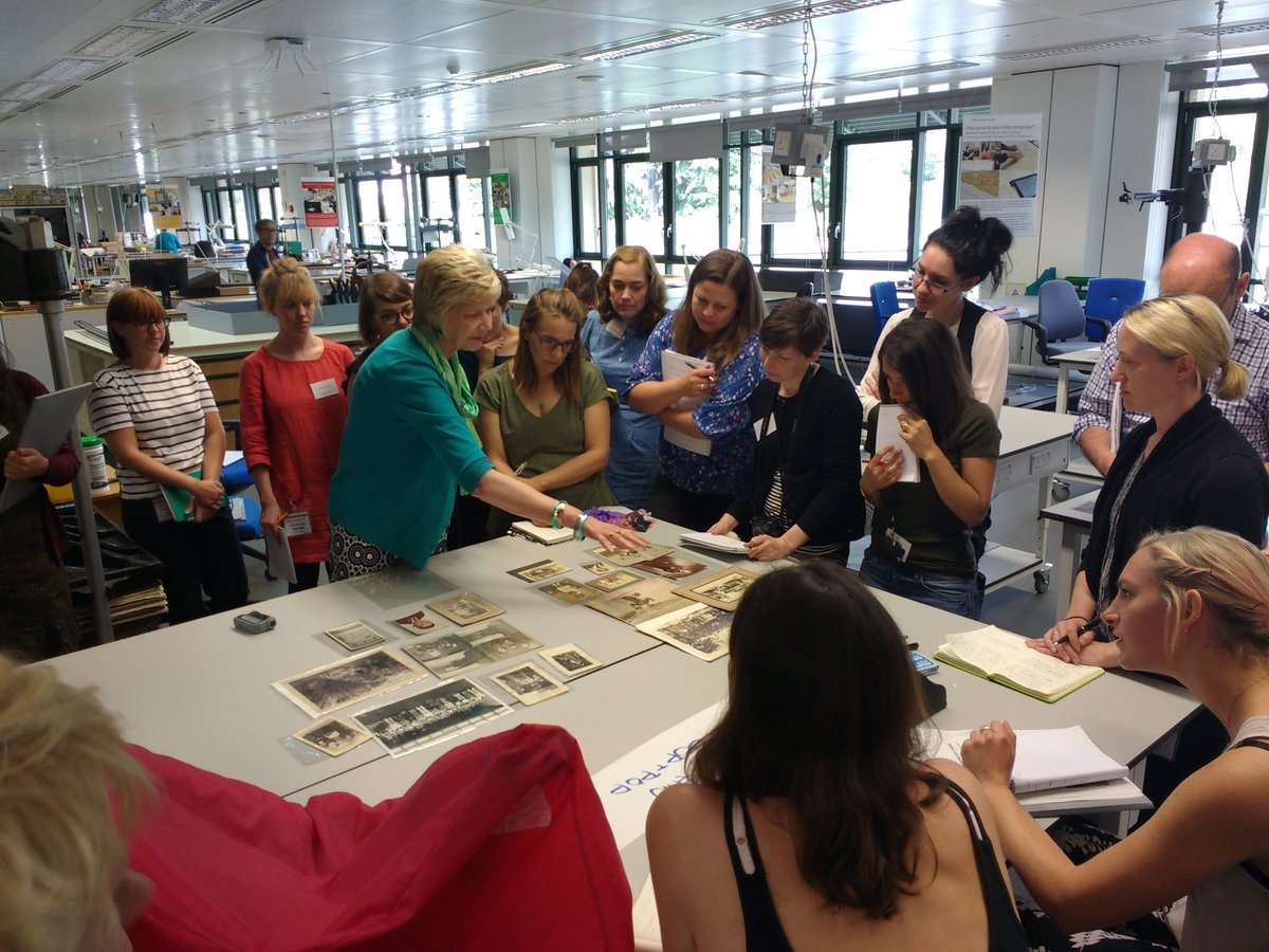 NLSColl_Care's tweet photo. Exciting our #photographiccollections conservator is participating @UkNatArchives #preservationofphotocollections #workshop with Debra Hess Norris #photoconservation @natlibscot https://t.co/fXQf9tEmEA