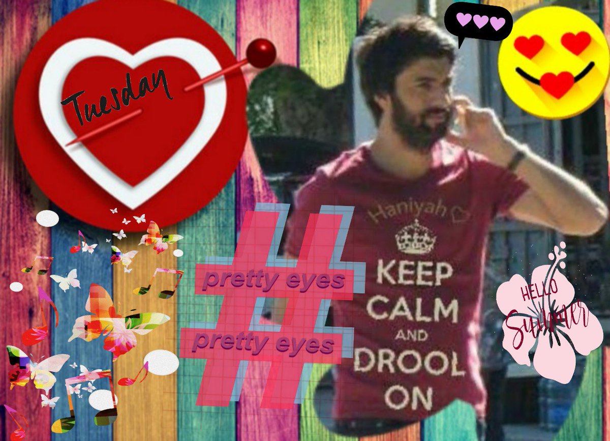 HaniyahMasowd's tweet photo. Hello: #Gorgeous #EnginAkyürek  #tuesday #prettyeyes #summer #keepcalm #droolon #lovebird #dünya @Artistanbul1 @ayyapim https://t.co/PjPY2axYk5
