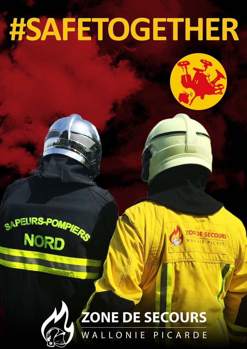 Deux nations/deux équipes. Pour nous, pas de rivalité, mais une mission commune : veiller sur vous et vos biens. Soyez prudents.
#FRABEL #REDTOGETHER #SAFETOGETHER <a href="/Sdis59/">Sapeurs-pompiers du Nord</a>  #CM2018 #WEAREBELGIUM #WorldCup