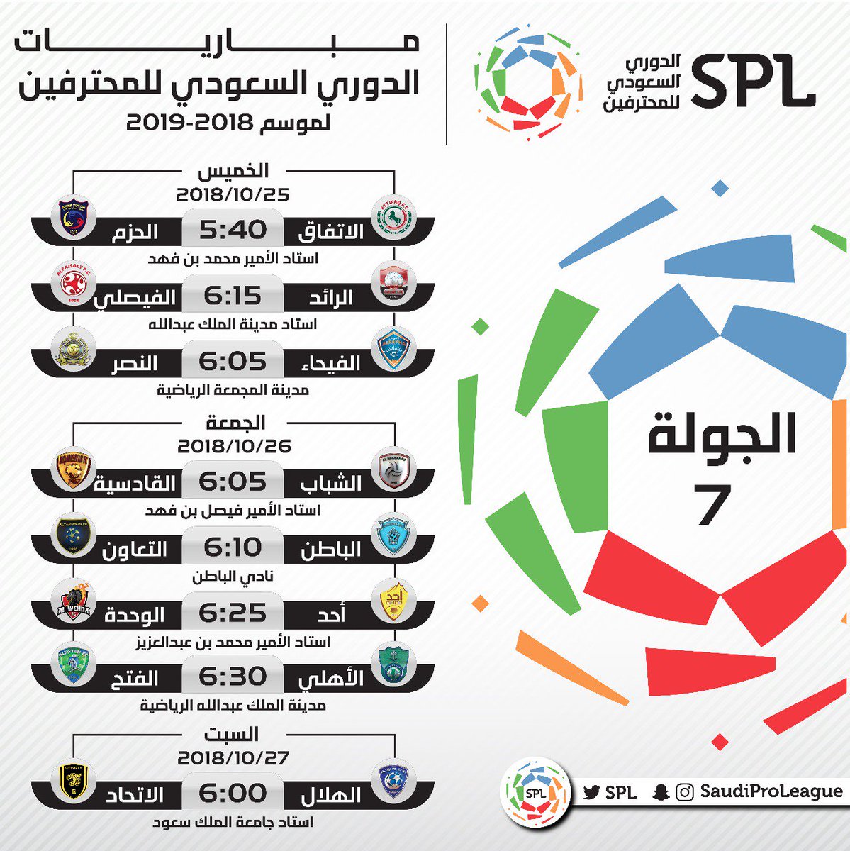 سبورت السعودي دوت الدوري موعد مباراة