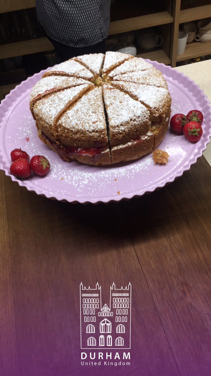 Pop into the Undercroft Restaurant today and treat yourself to a delicious slice of our home made Victoria Sponge cake #Tasty #BaxterStorey